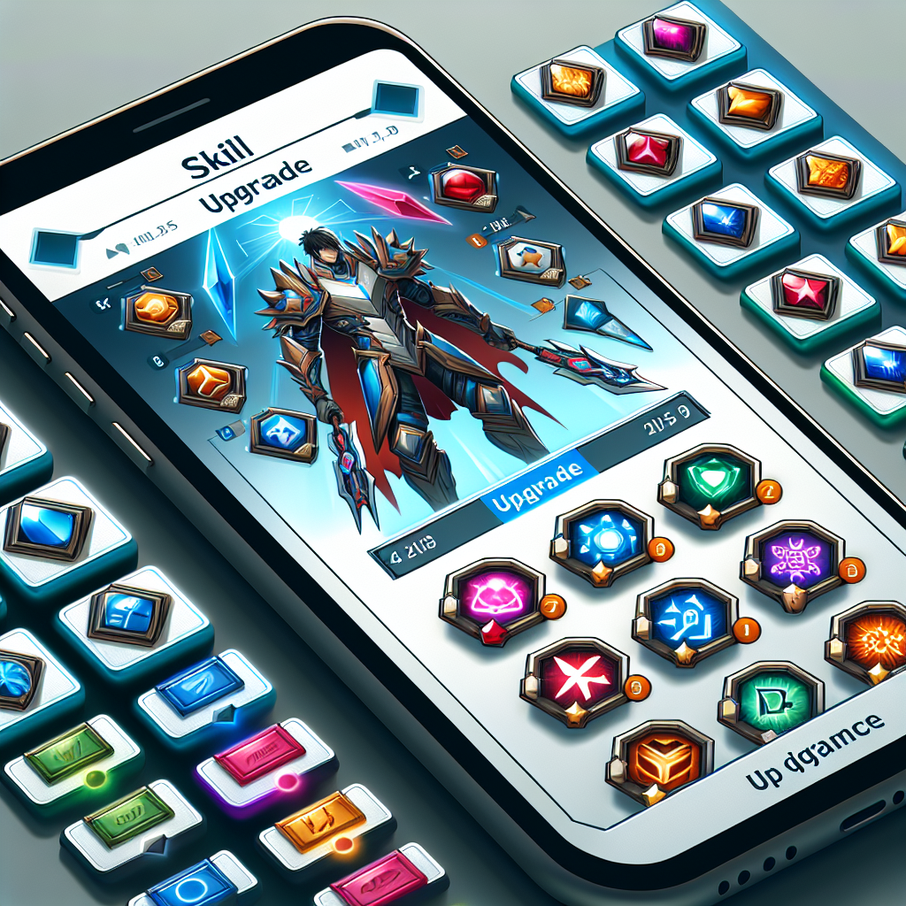 Upgrading character skills